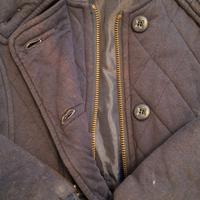 giacca donna zara cotone morbido blu