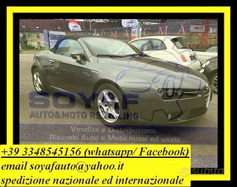 Ricambi Alfa Romeo Spyder Brera fino 2015