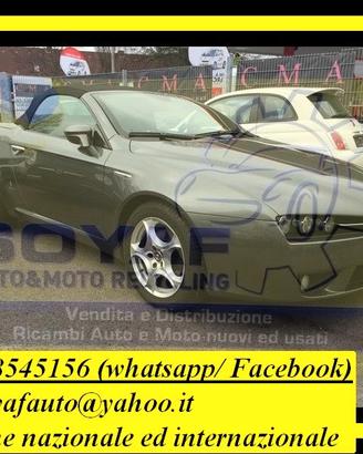 Ricambi Alfa Romeo Spyder Brera fino 2015