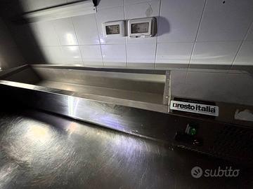 vetrina pizza refrigerata