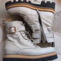Stivaletti stringati Contigo (39 Stretto) anfibi