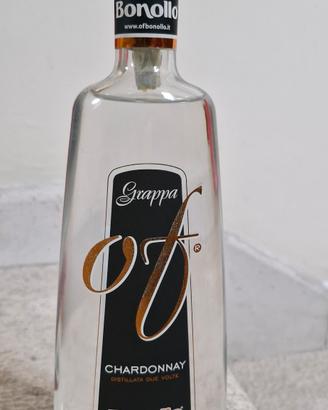 grappa Bonollo of chardonnay