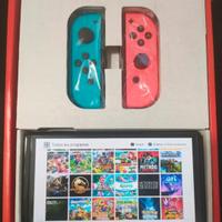 NUOVA NINTENDO SWITCH OLED CON GIOCHI INFINITI 