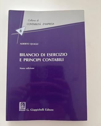 Bilancoo di esercizio e principi contabili