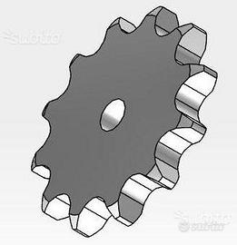 Corone e pignoni per prototipi passo 530 e 630