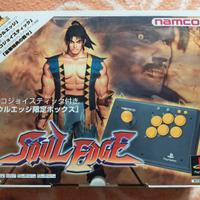 PLAYSTATION 1 ARCADE JOYSTICK SOUL EDGE + GIOCO