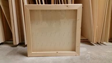 Bacheca portachiavi in legno