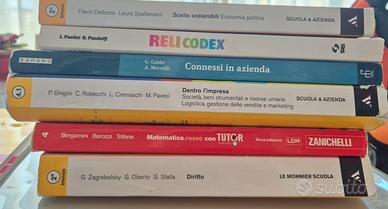 libri scolastici 4° ANNO  tecnico-AFM 