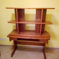 libreria con scrittoio 