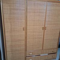 Armadio in rattan