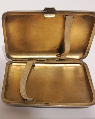 antico portasigarette in argento primi del 900