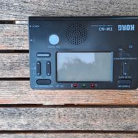 metronomo korg tm-60: combo tuner metronome