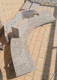 RIVESTIMENTO CAMINO IN GRANITO COME NUOVO
