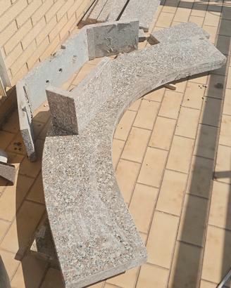 RIVESTIMENTO CAMINO IN GRANITO COME NUOVO
