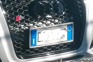 Mascherina calandra e cornici fendinebbia Audi A3 