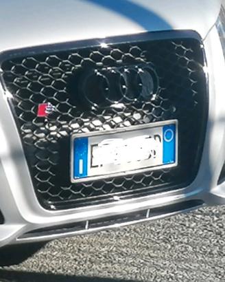 Mascherina calandra e cornici fendinebbia Audi A3 