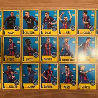 Card Panini Barca X Nesquik