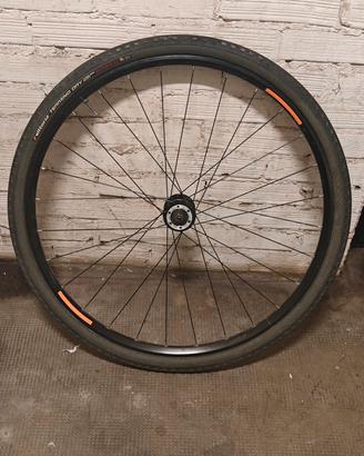 ruota anteriore gravel 29 700c tubeless 