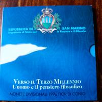 serie monete San Marino 1996