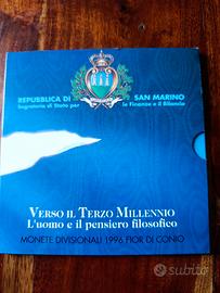 serie monete San Marino 1996