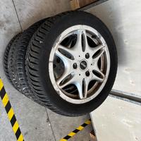 Cerchi Smart + Pneumatici 80% Hankook