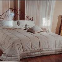 Lussuosa trapunta matrimoniale 🍁in velluto e raso