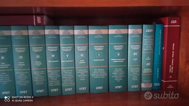Collezione di libri di giurisprudenza 