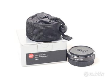 ADATTATORE LEICA M-ADAPTER L. GARANZIA.