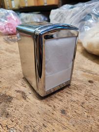 11 Porta tovaglioli da bar in acciaio a molla 