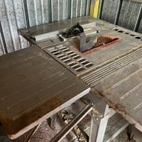 Sega circolare da banco elettrica per legno