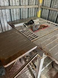 Sega circolare da banco elettrica per legno