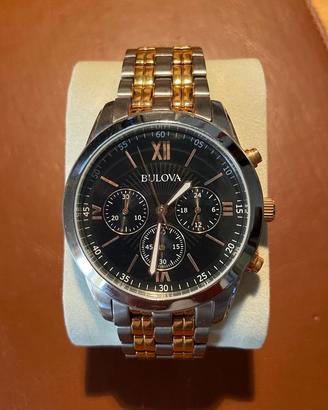 Bulova Chrono acciao e oro rosa - ref.98A153