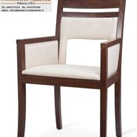 Sedie in Legno Con Braccioli Bar Ristorante cd0041