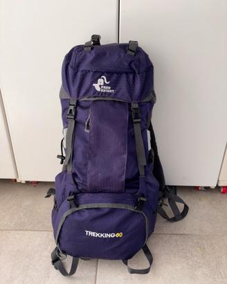 Zaino trekking 60l