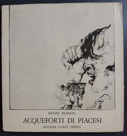 Acqueforti di Piacesi Renzo Biasion D'Arte Ghelfi