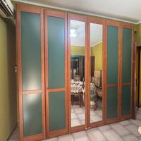 Parete attrezzata e armadio