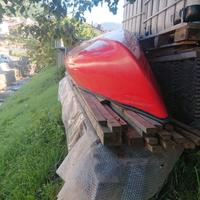 Canoa a 3 posti con remi e giubbotti 