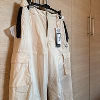 GUESS Pantaloni da neve/sci/snowboard – Bianco -L
