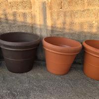 Set 4 vasi grandi dimensioni, ideali per esterno
