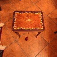 tavolino porta carte antico