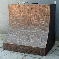 Cappa in rame lavorato