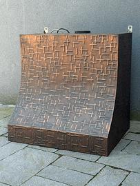 Cappa in rame lavorato