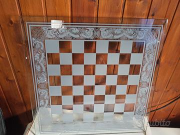scacchiera in cristallo