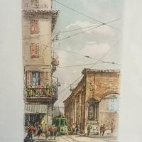 Osvaldo Bonelli:  Milano – Colonne di San Lorenzo