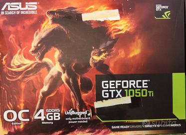 ASUS GTX1050TIOC 4GB  DDR5