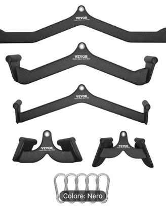 Set barre lat machine