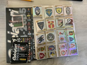Set completo calciatori panini 2004-2005 con agg