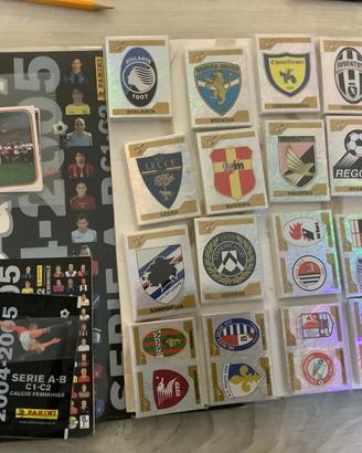 Set completo calciatori panini 2004-2005 con agg