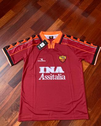 Maglia calcio Roma Vintage Home 1998/99 Assitalia