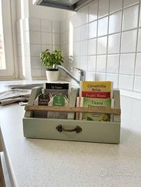 Organizzatore per Tea e Tisane shabby chic
